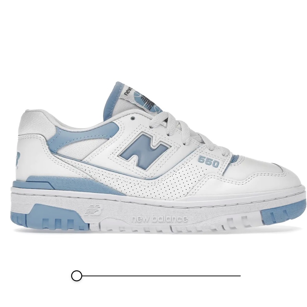 New Balance 550 UNC WHITE DUSK BLUE